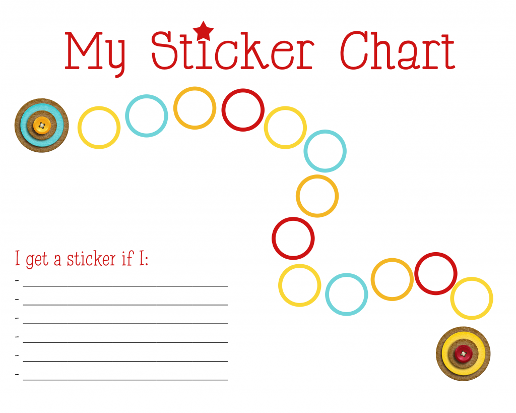 Sticker Chart Printable